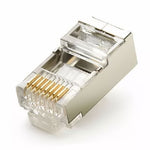 RJ45 Connector, Stranded Solid network cable Shielded RJ45 cat 6 Plug