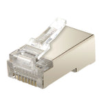 RJ45 Connector, Stranded Solid network cable Shielded RJ45 cat 6 Plug