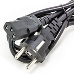Black High Quality EU Power cable