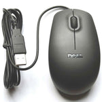 USB Wired Scroll Optical Mouse - Black