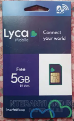 LYCA SIM Card