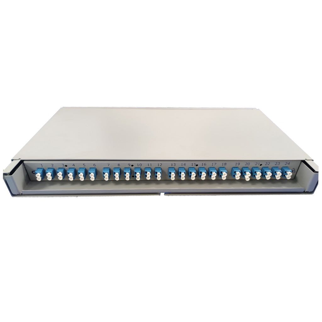 1U 19''/21''   Fiber Management System (FMS) - 48F LCPC Single Mode