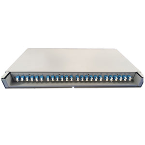 1U 19''/21''   Fiber Management System (FMS) - 48F LCPC Single Mode