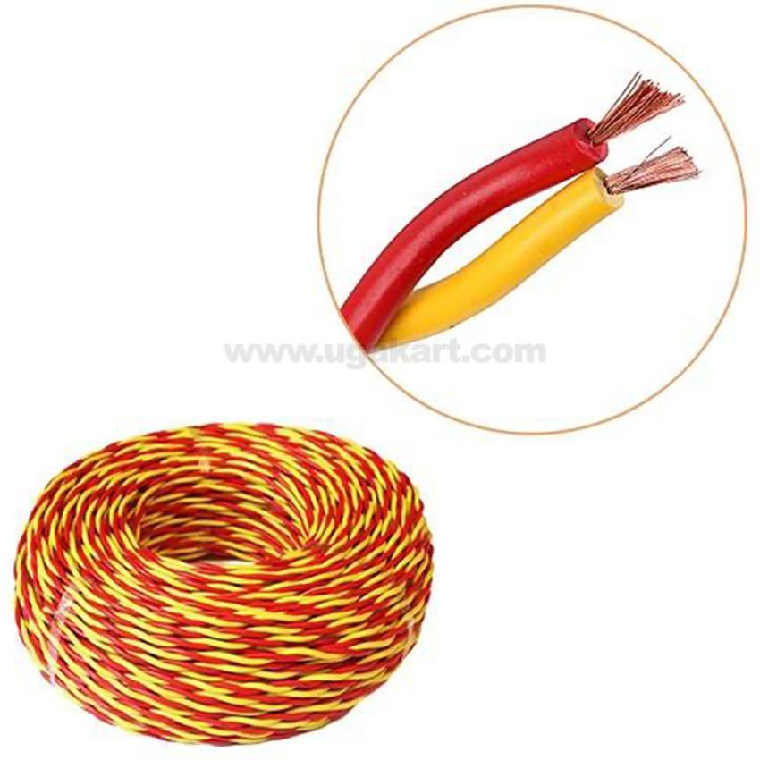 2x1 Red & Yellow Electric Wire (Per Meter)