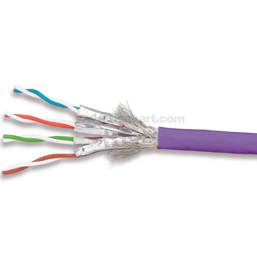 Siemon Cat7 SLD Ethernet Cable, S/FTP 9T7L4-E6 305Mtr