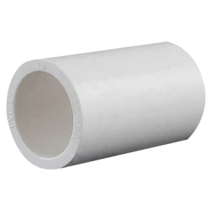 Pvc White Coupler  25mm