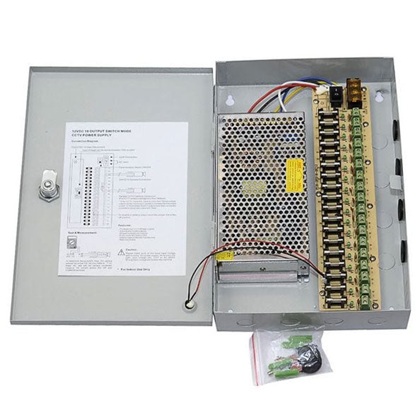 CCTV power supply box 10a