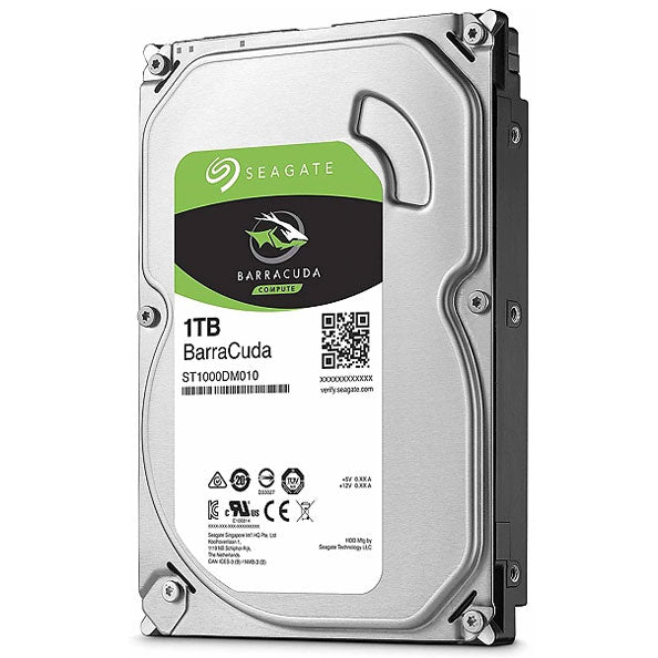 Seagate 1TB BarraCuda SATA III 3.5" Internal HDD