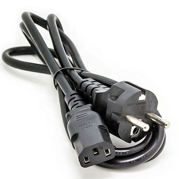 Black High Quality EU Power cable