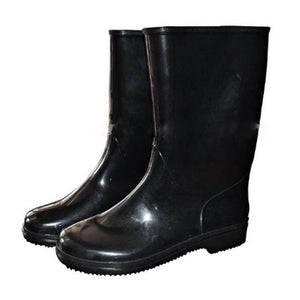 Black Anti slip gum boots