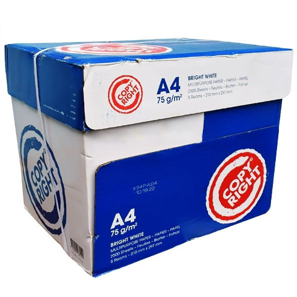 Copyright Paper A4 Multi-Purpose Papers 5 REAMs carton ...