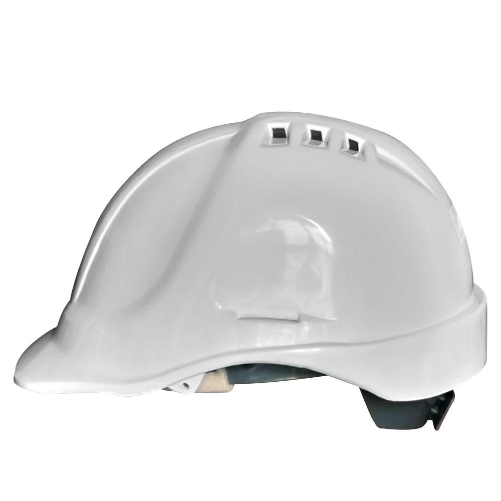 Bartek Systems Blue Reduced Peak Industrial Safety Helmet